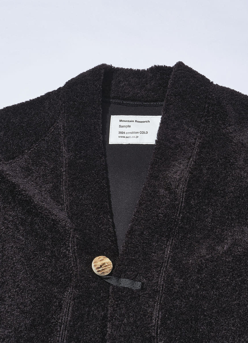 KURT | Toy Poodle Cardigan | Black