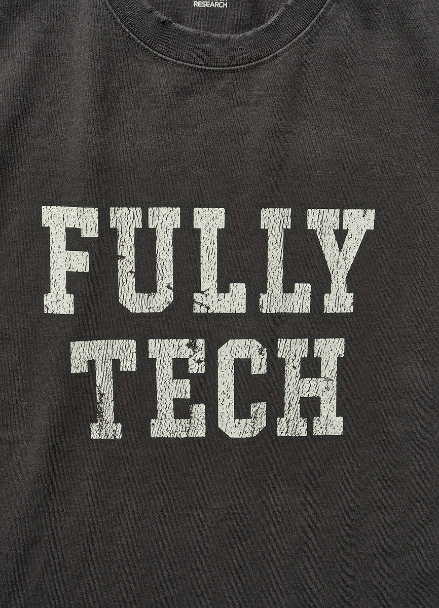 FULLY TECH | Distressed Mountaineers T-shirt | Black