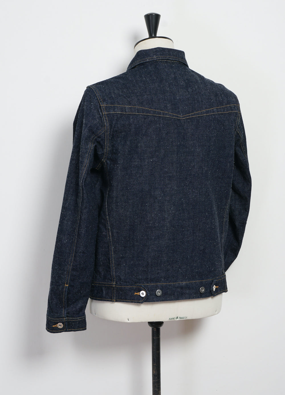 GENE 100-10-20-4 | 13oz Neppy Denim Jacket | Real Indigo