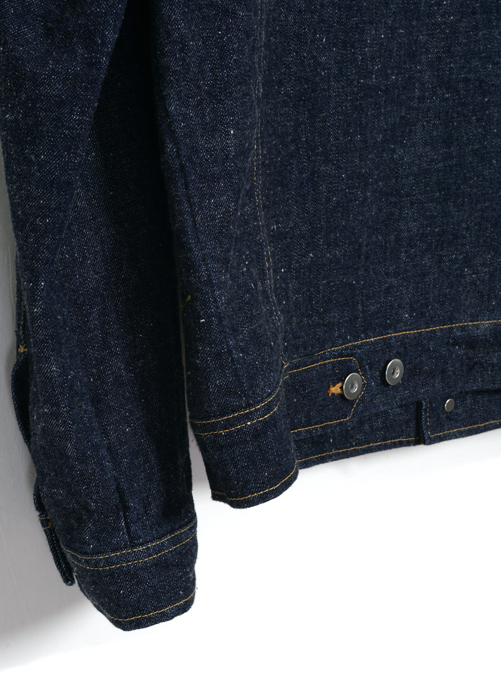 GENE 100-10-20-4 | 13oz Neppy Denim Jacket | Real Indigo