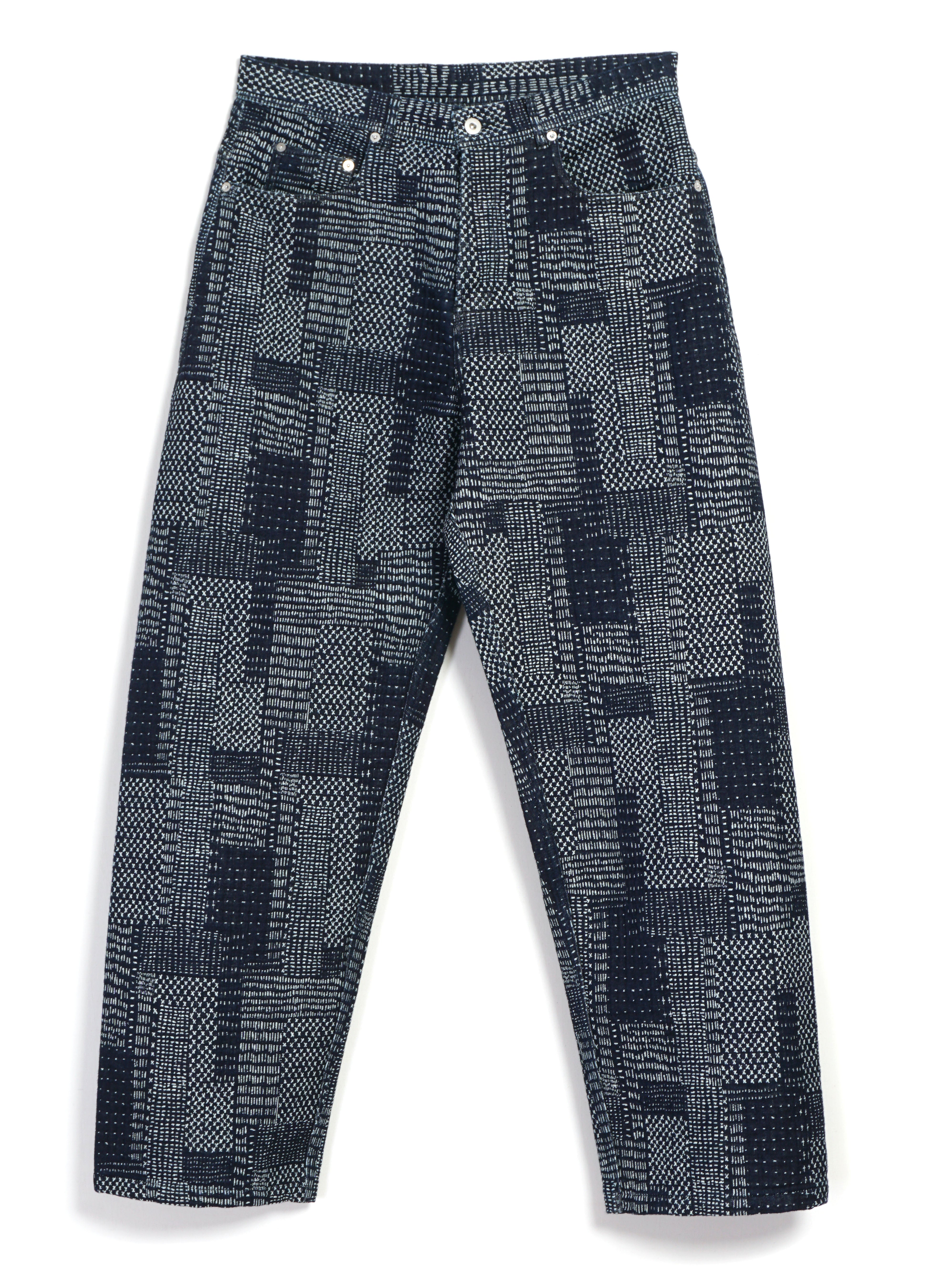 DEAN 100-14-20-4 | 13oz Neppy Denim Straight Cut Jeans | Real