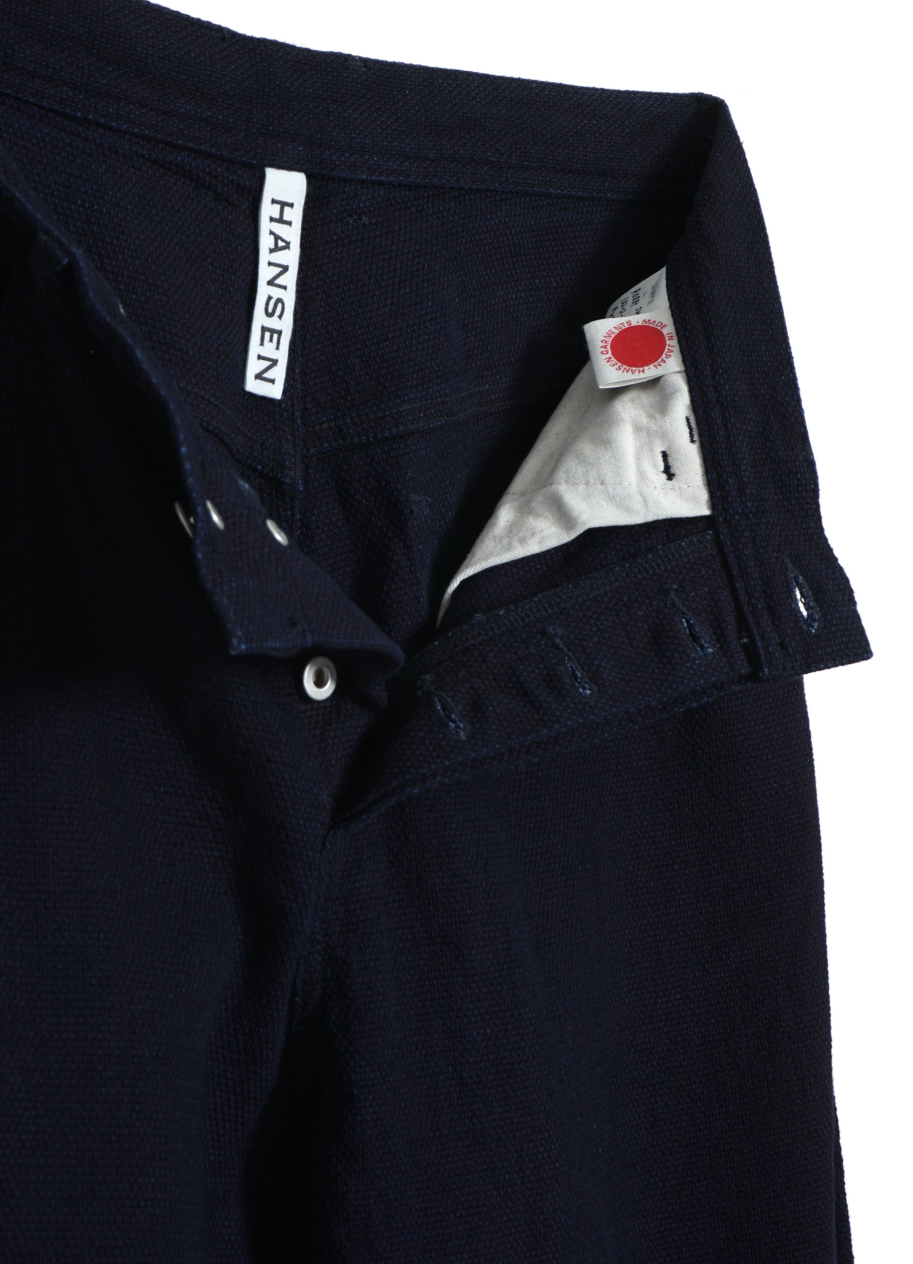 ROBBY 102-12-27-4 | Wide Cut Trousers | Dobby Indigo