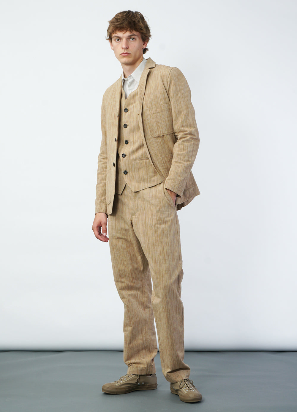 DANIEL 29-61-9 | Casual Waistcoat | Sepia