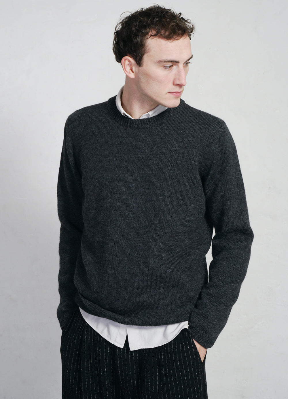 ESKE | Crew Neck Sweater | Anthrazit | HANSEN Garments