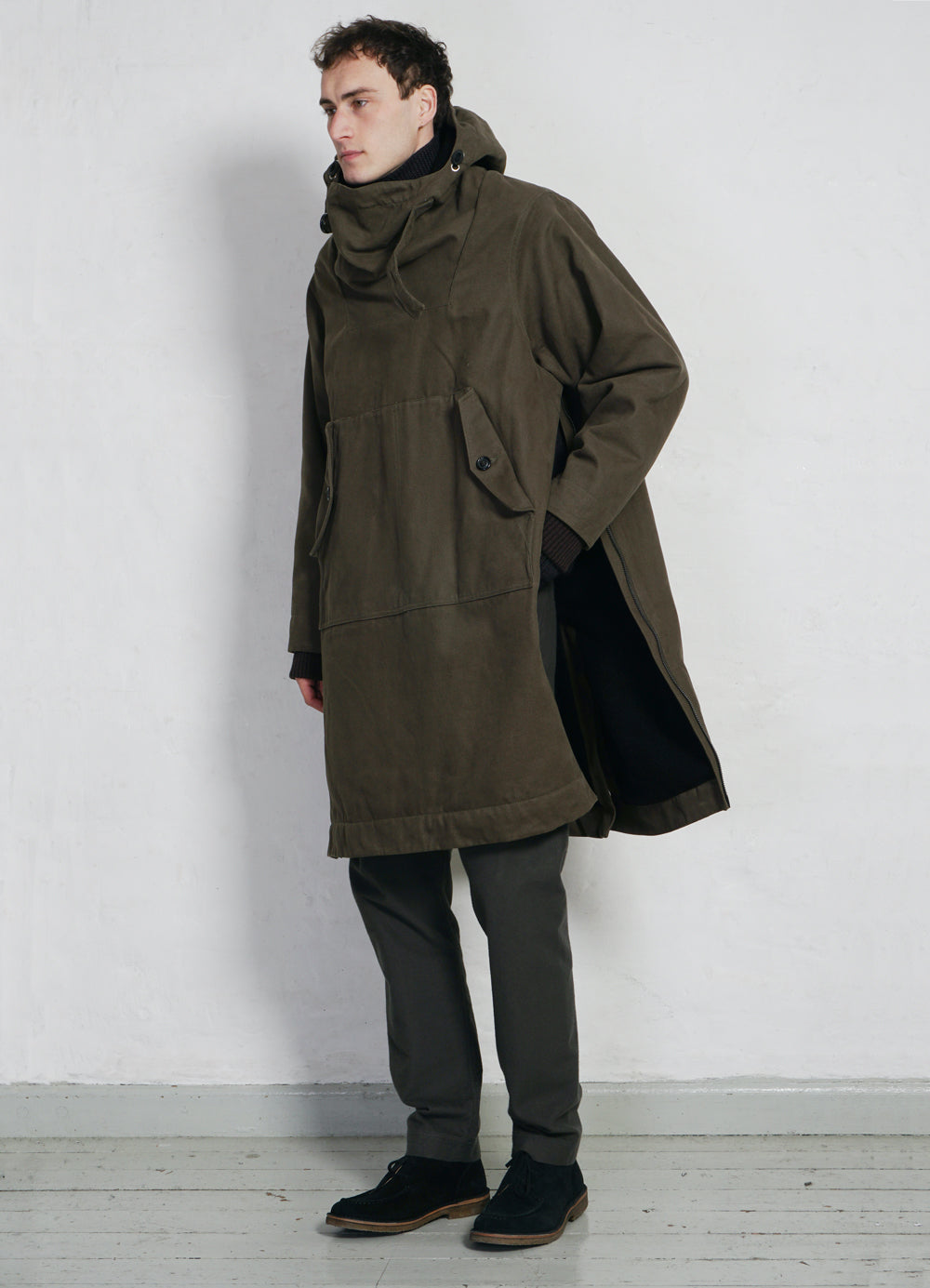 Long anorak outlet