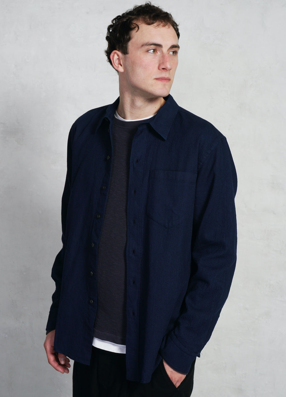 RAYMOND 28-20-4 | Relaxed Classic Shirt | Real Indigo