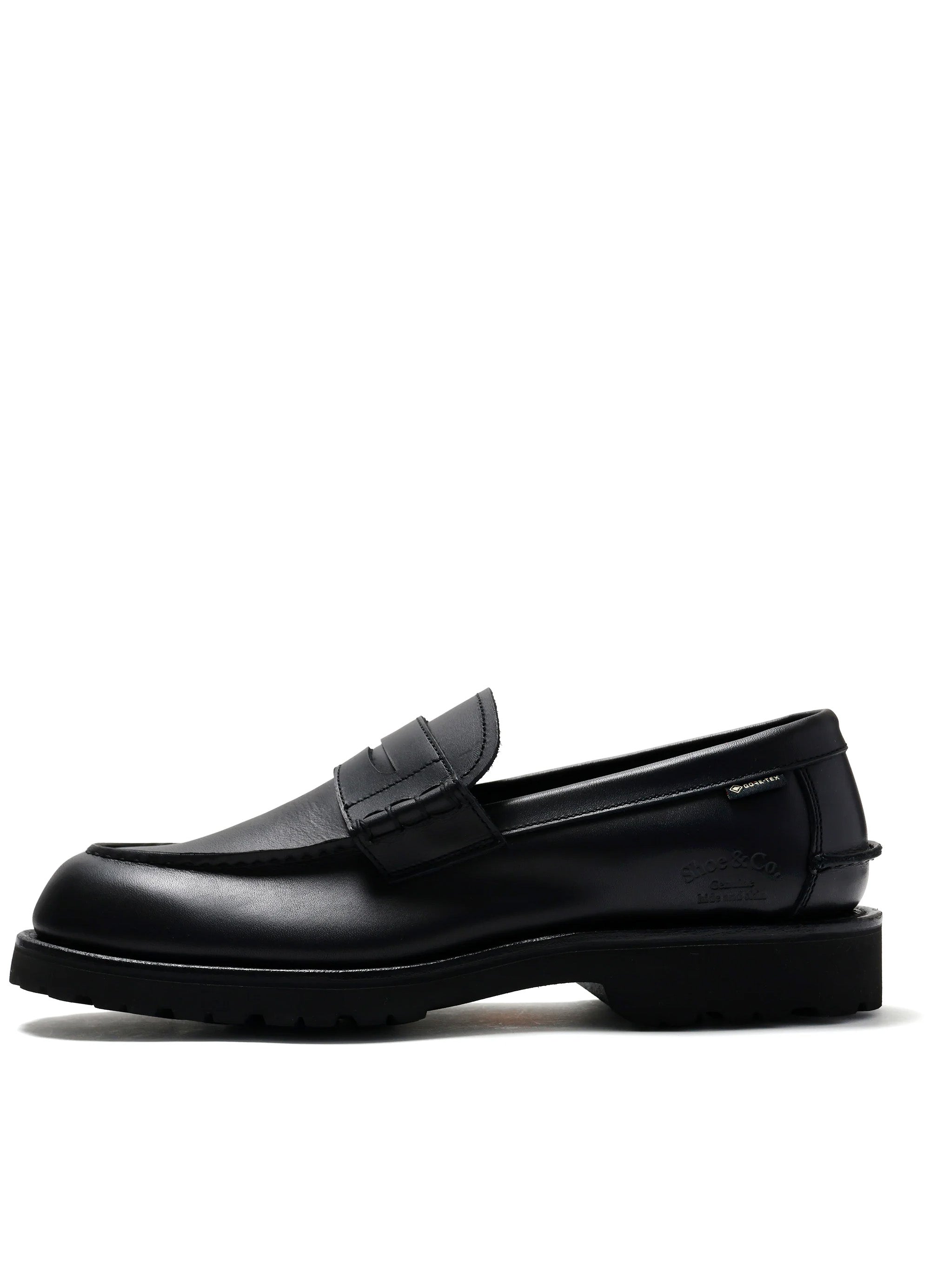 LOAFER | Gore-Tex Beefroll Leather Loafer | Black – HANSEN Garments
