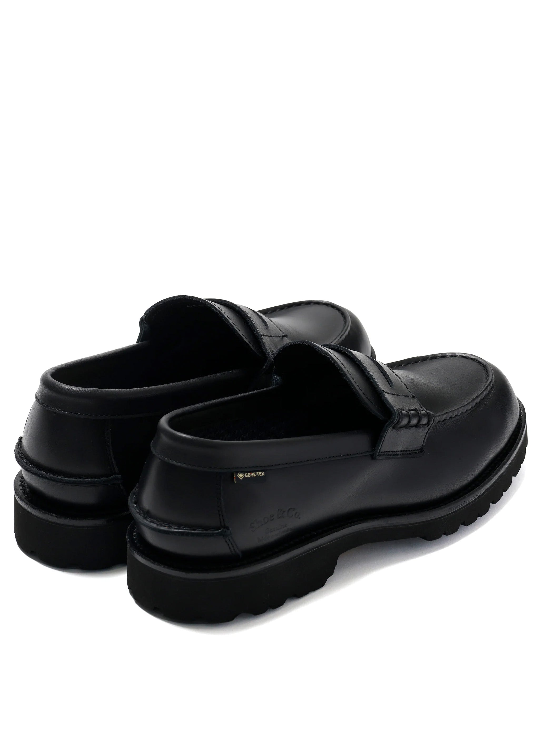 LOAFER | Gore-Tex Beefroll Leather Loafer | Black