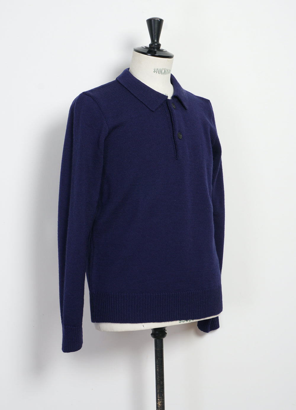 DIDRIK | Knitted Polo Sweater | Royal Blue