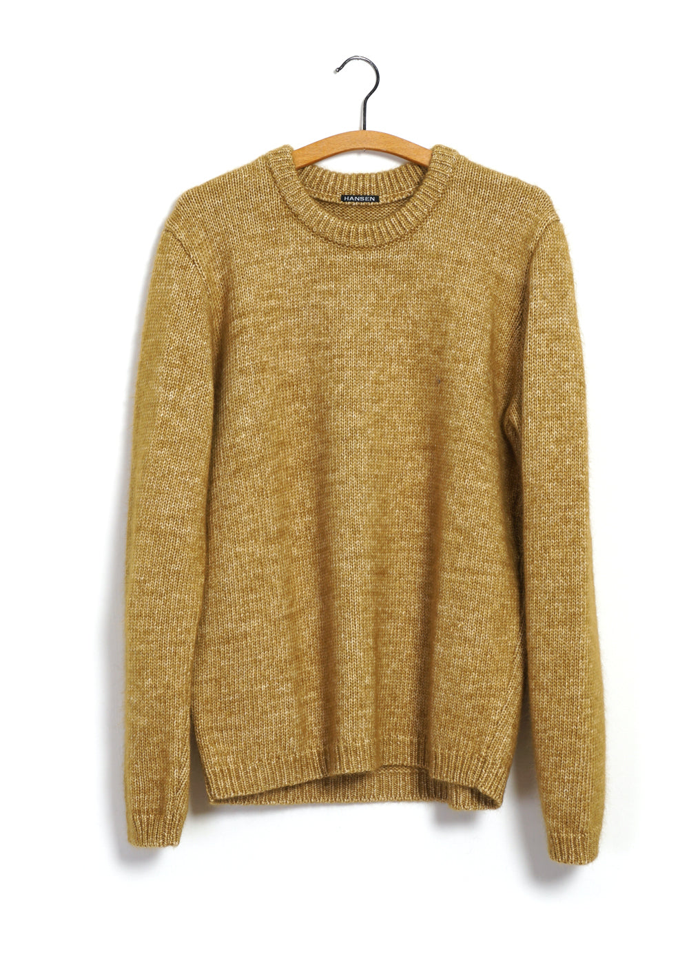ESKE | Crew Neck Sweater | Gold | HANSEN Garments