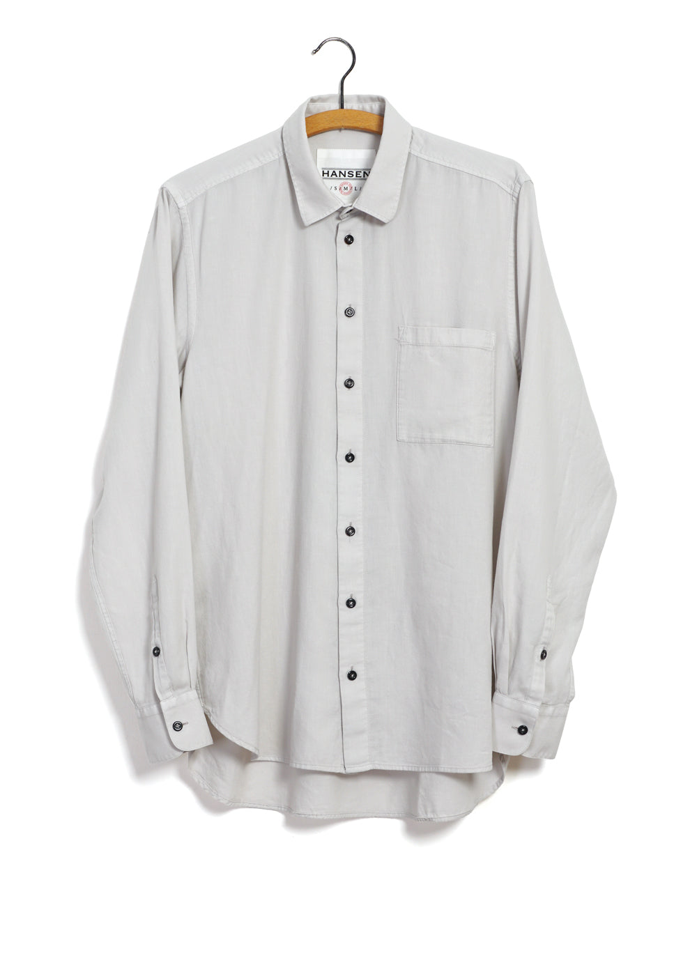 HENNING | Casual Classic Shirt | Fog