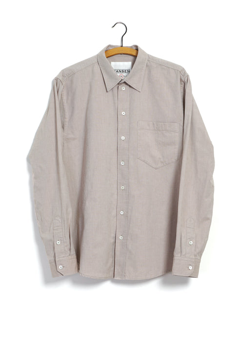 RAYMOND 26-11-9 | Relaxed Classic Shirt | Light Brown