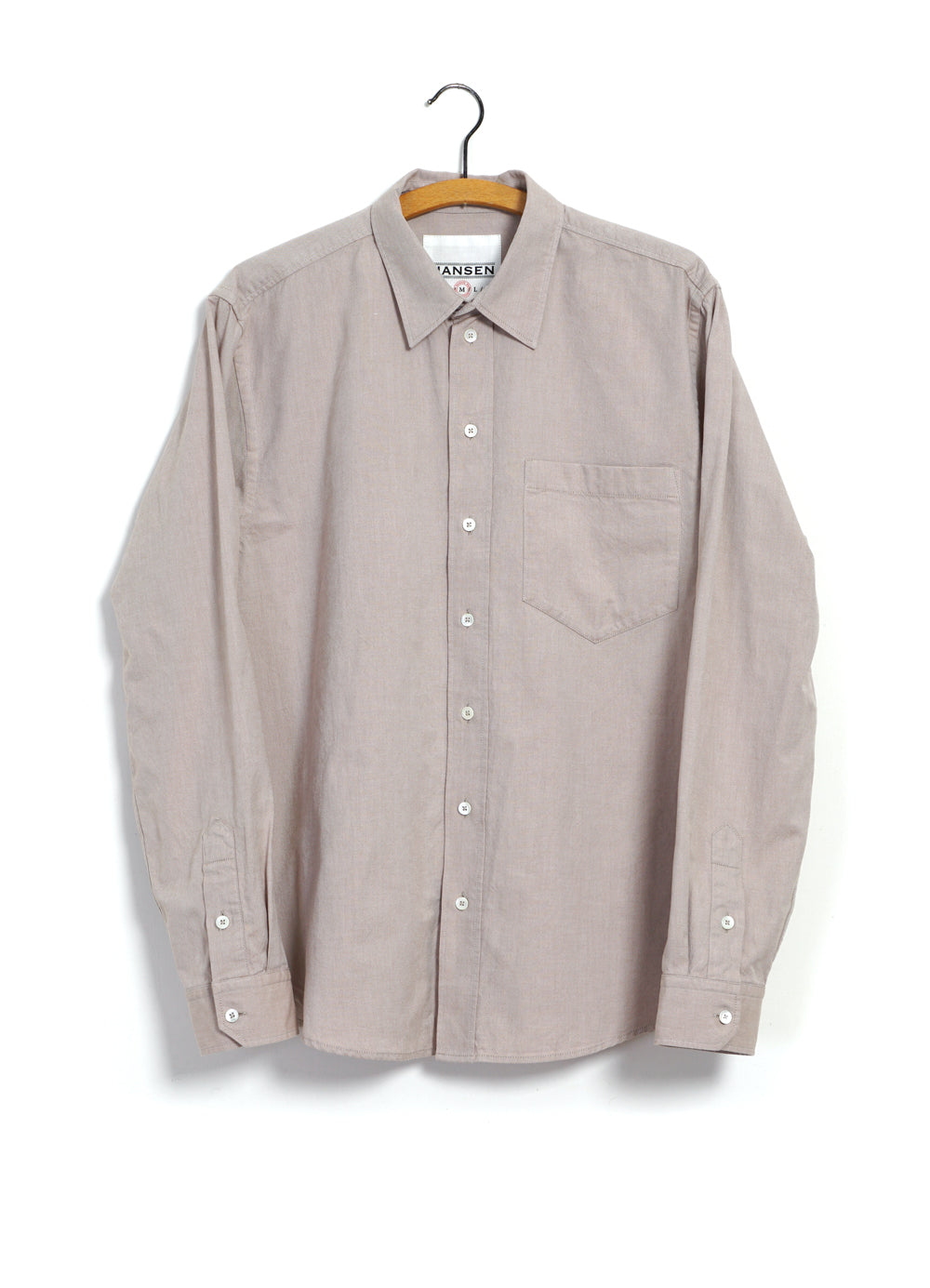 RAYMOND | Relaxed Classic Shirt | Light Brown