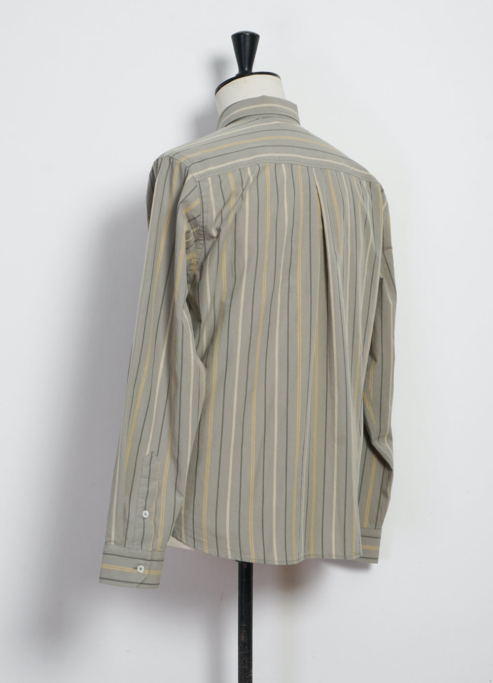 RAYMOND | Relaxed Classic Shirt | Khaki Stripes