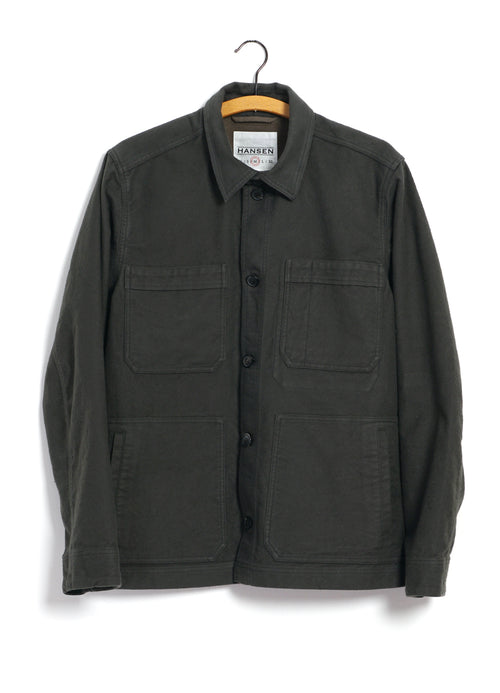 BERTRAM | Refined Work Jacket | Grey