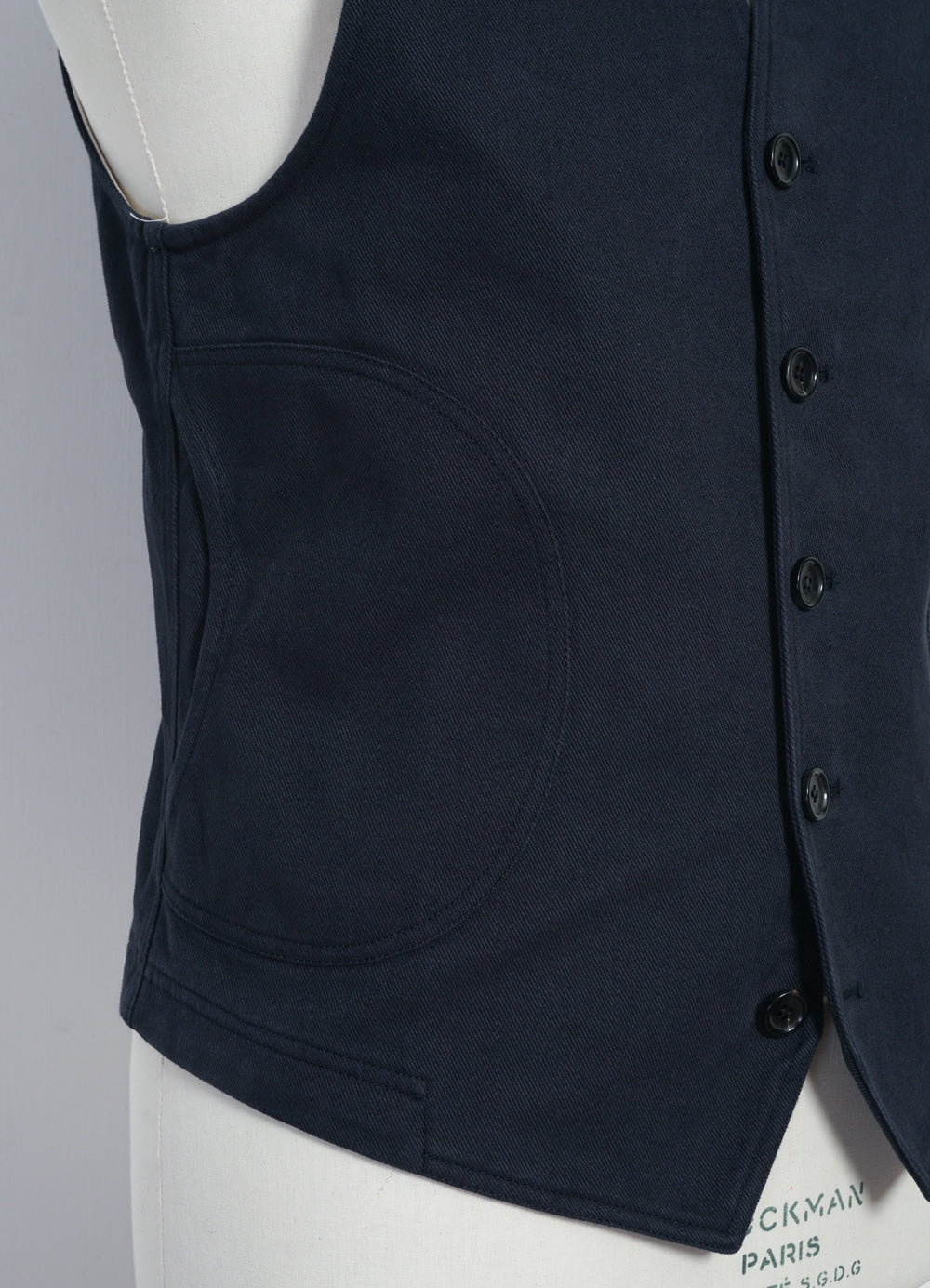 KNUD | Workwear Waistcoat | Dark Navy