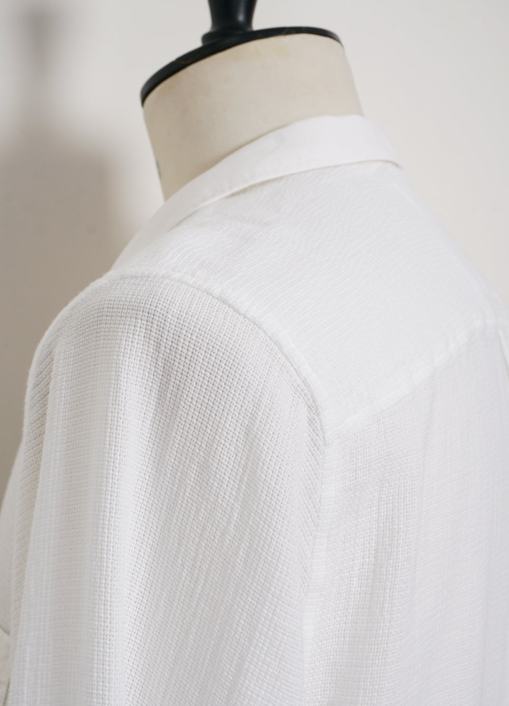 MARIUS | Casual Pull-on Shirt | White