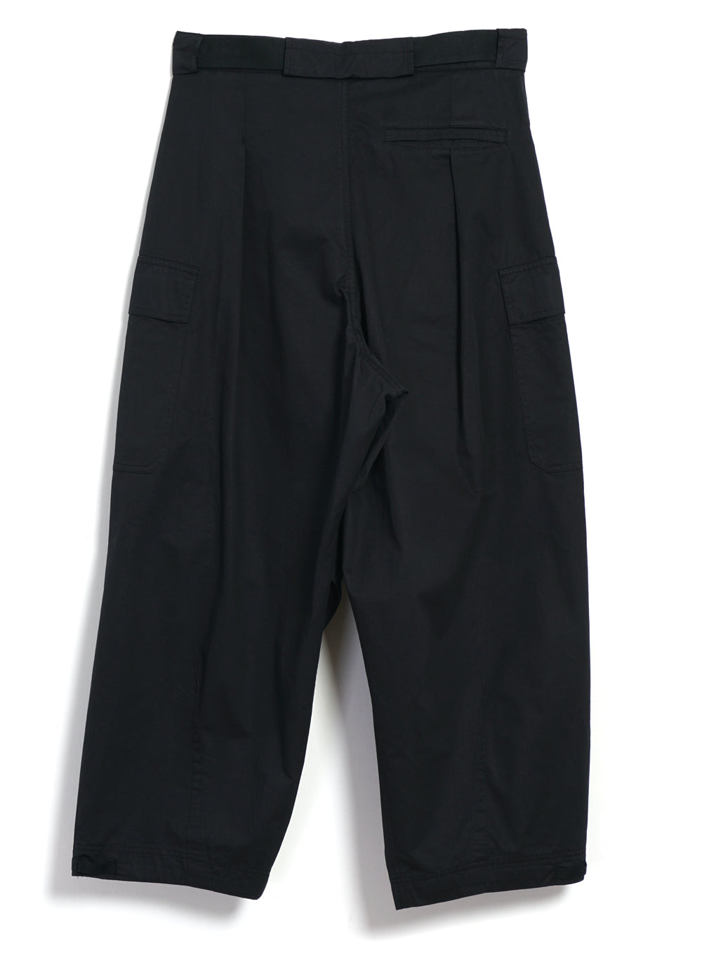 BENNY | Super Wide Ballon Trousers | Black Drill | HANSEN Garments
