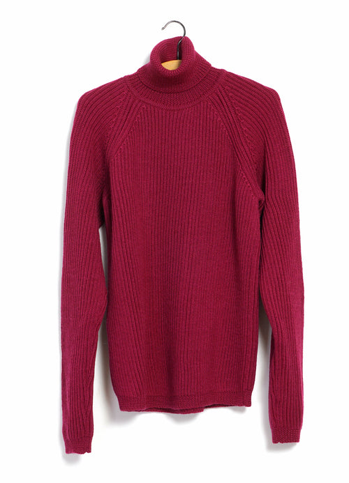 PELLE 28-06-8 | Heavy Knit Turtleneck | Magenta