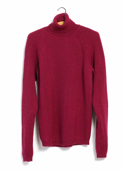 Wool Oversized Sweater w/Neck