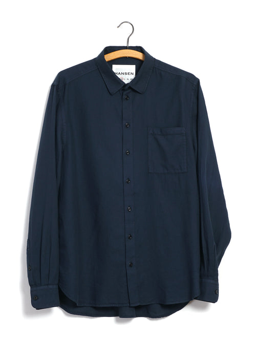 HENNING 28-10-3 | Casual Classic Shirt | True Blue