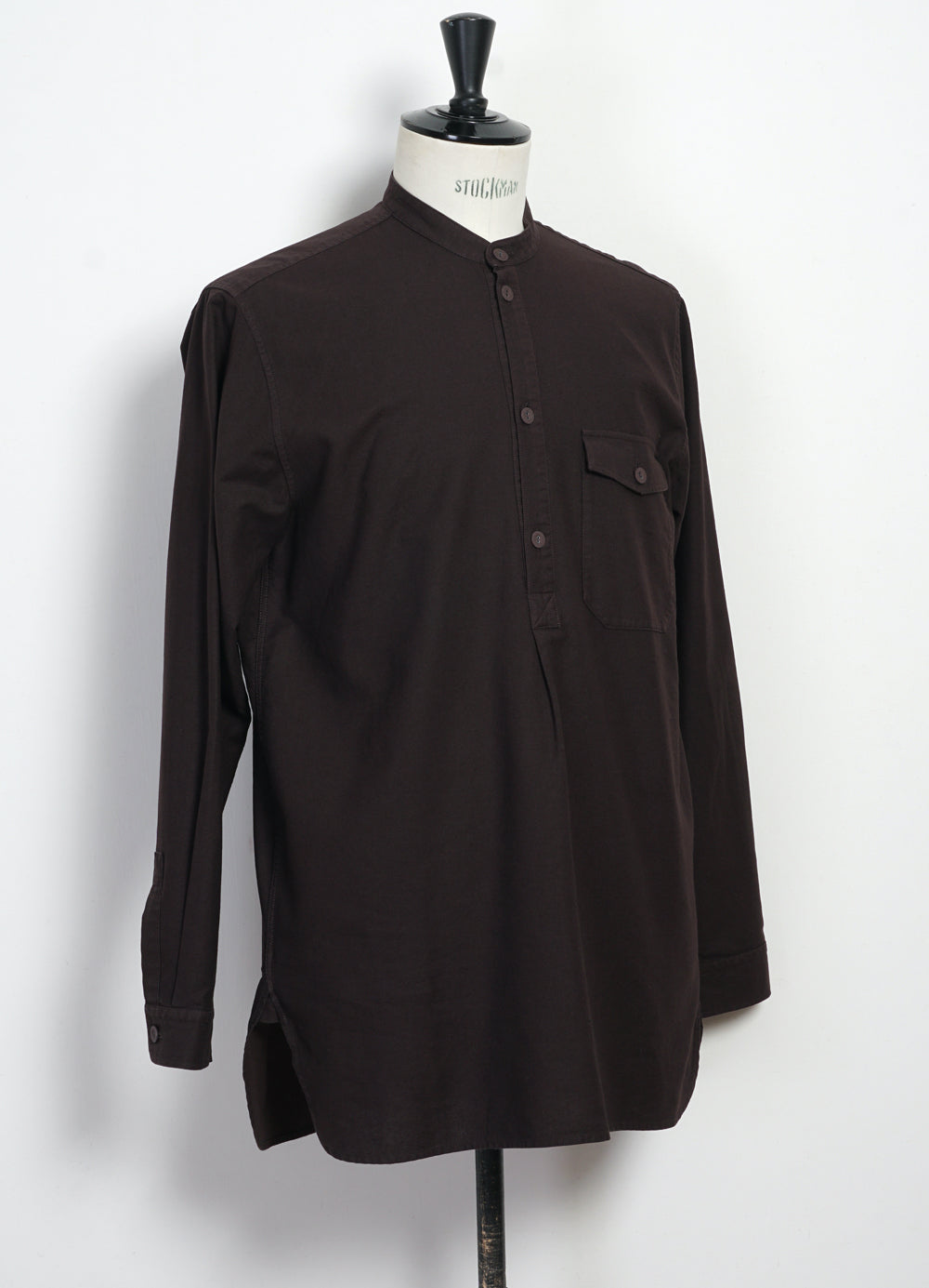 LEVI 28-12-8 | Long Loose Fit Pull On Shirt | Plum