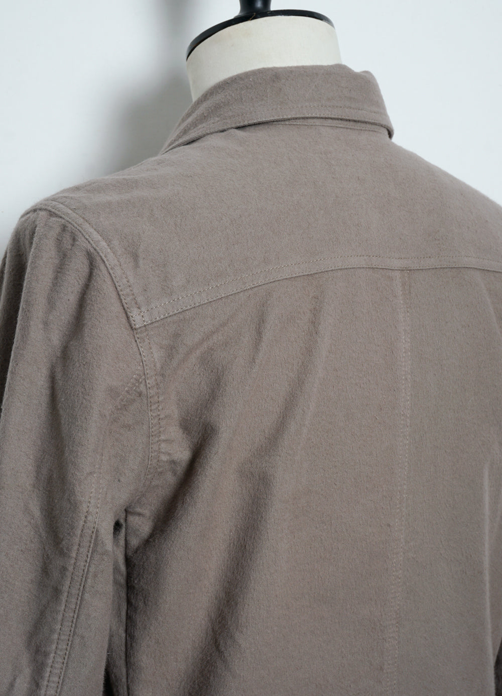 BERTRAM 28-22-7 | Refined Moleskin Work Jacket | Light Stone