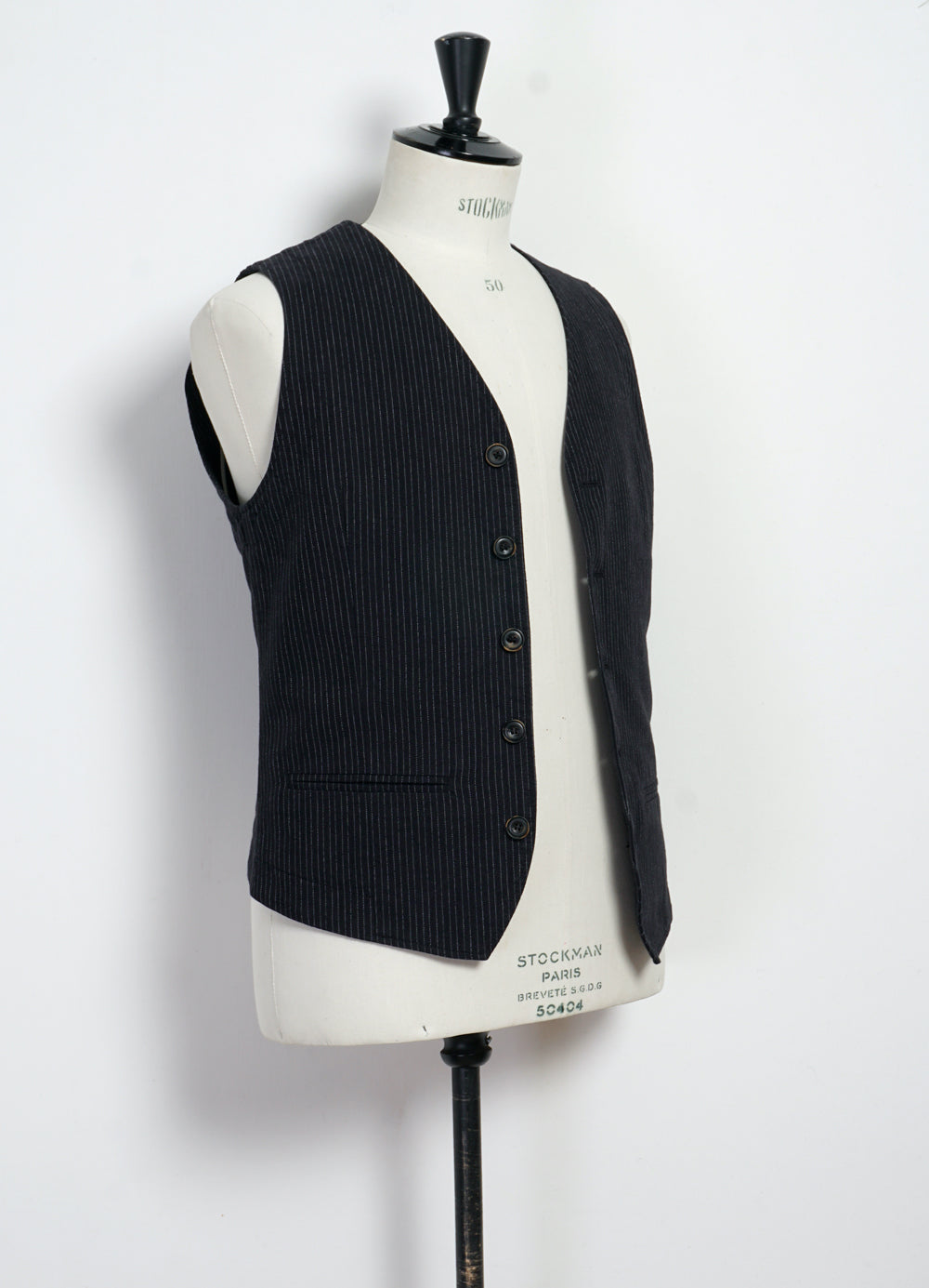 DANIEL 28-32-2 | Classic Waistcoat | Black Pin