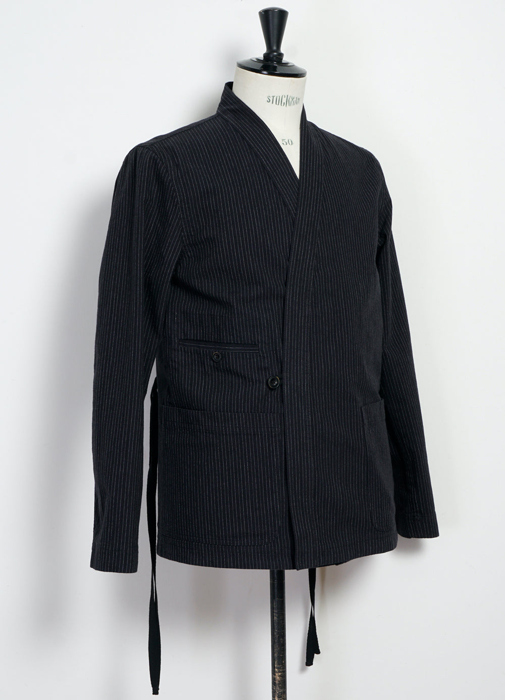 FOLKE 28-32-2 | Scarecrow's Jacket | Black Pin – HANSEN Garments