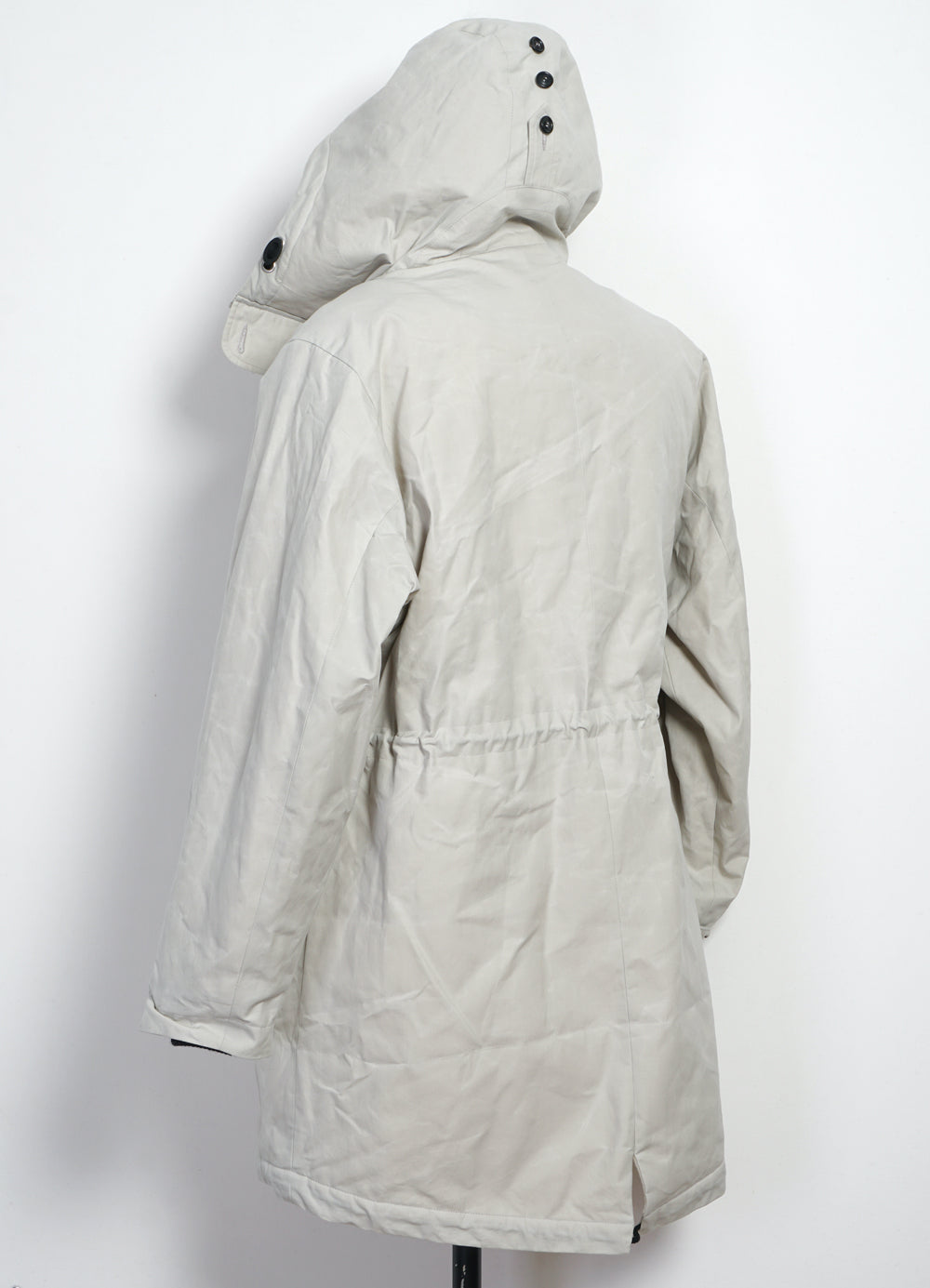 RASMUS 26-68-1 | Waxed Parka With Zipper | Snow