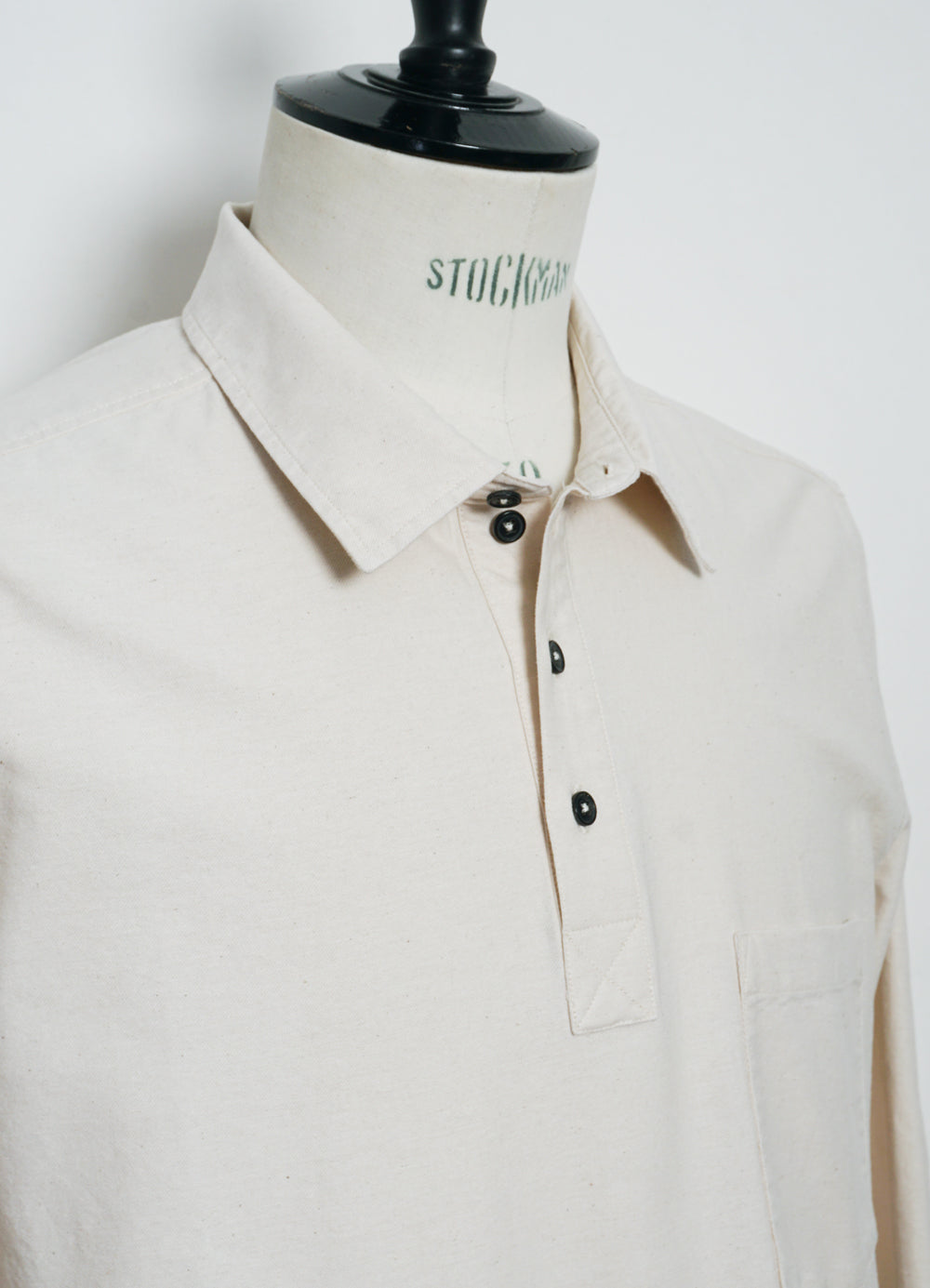 MARCO 29-12-1 | Polo Style Pull-on Shirt | Off White