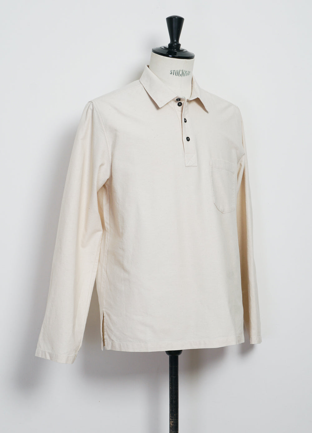 MARCO 29-12-1 | Polo Style Pull-on Shirt | Off White