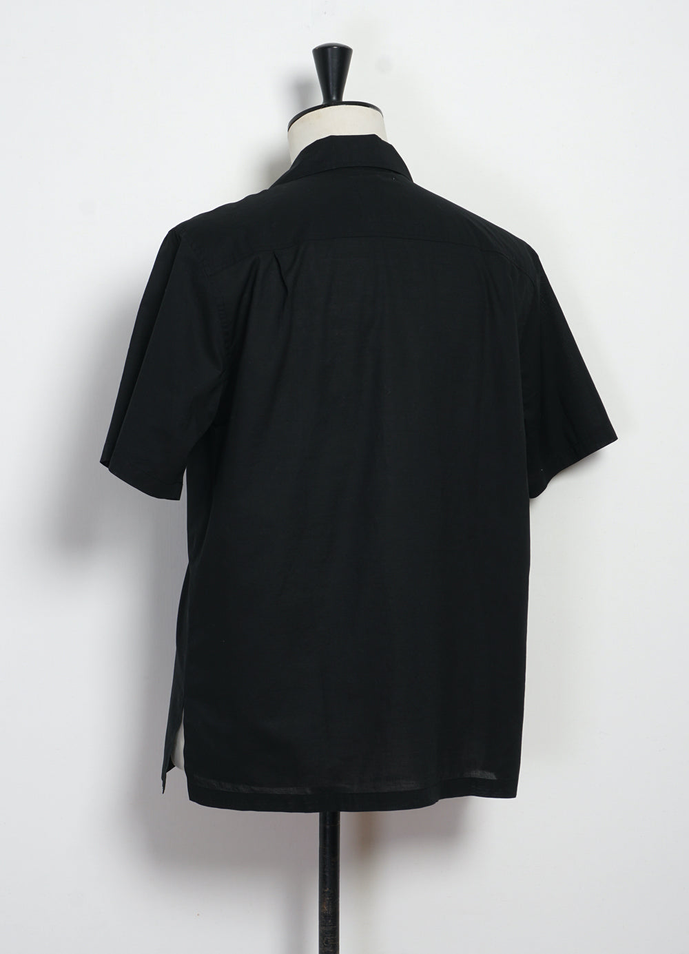 CALEB 29-43-2 | Short Sleeve Cabana Shirt | Black