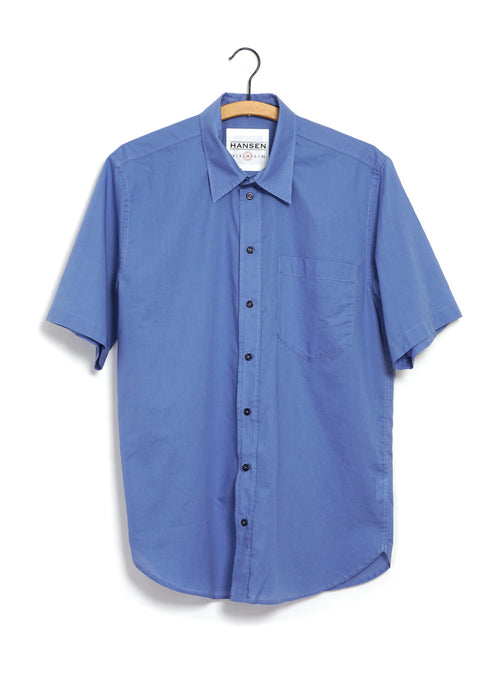 REIDAR 29-47-3 | Loose Fit Short Sleeve Shirt | Blue Bell