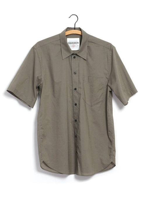 REIDAR 29-47-5 | Loose Fit Short Sleeve Shirt | Dry Oregano