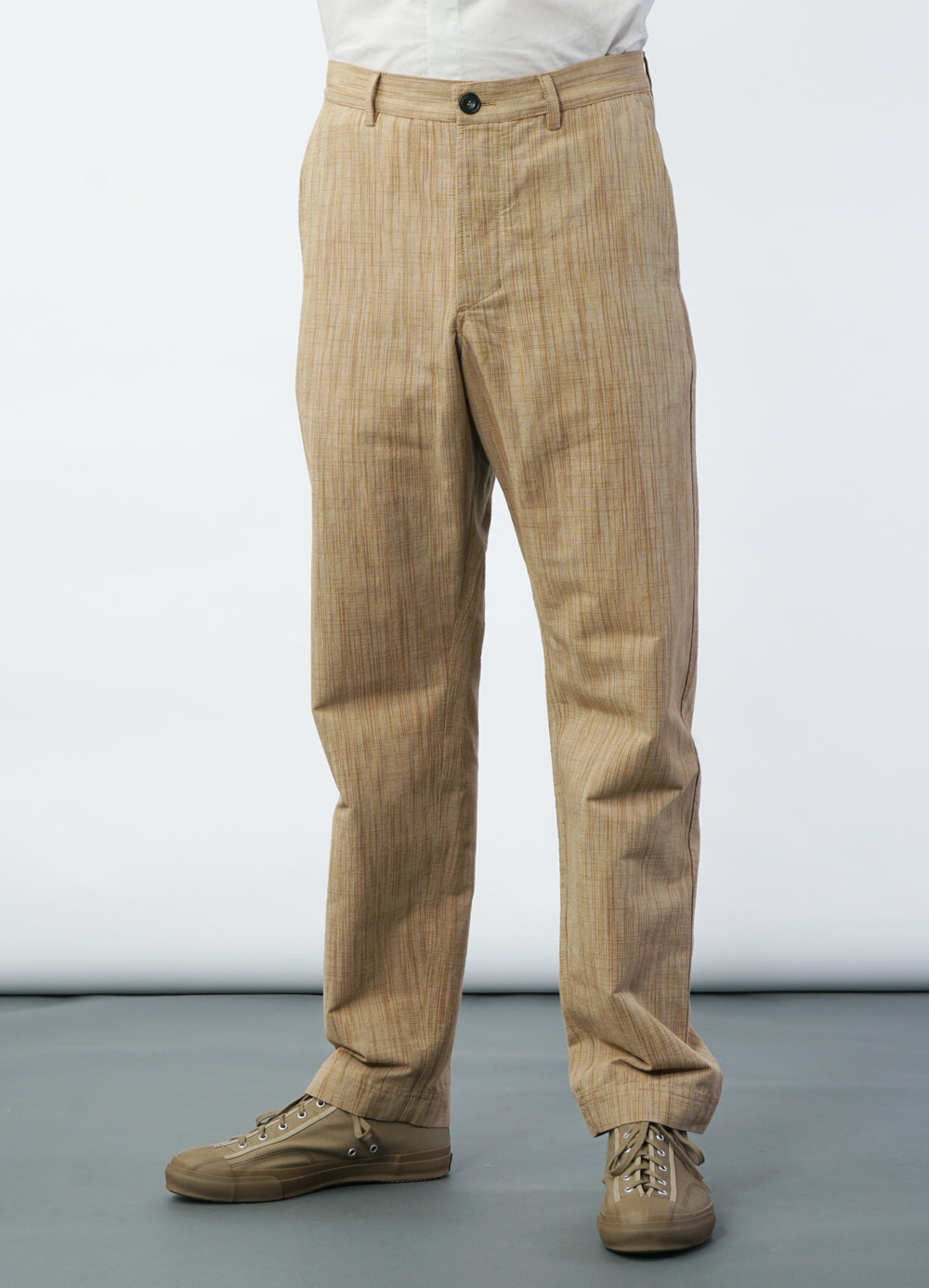 KEN 29-61-9 | Loose Cut Trousers | Sepia