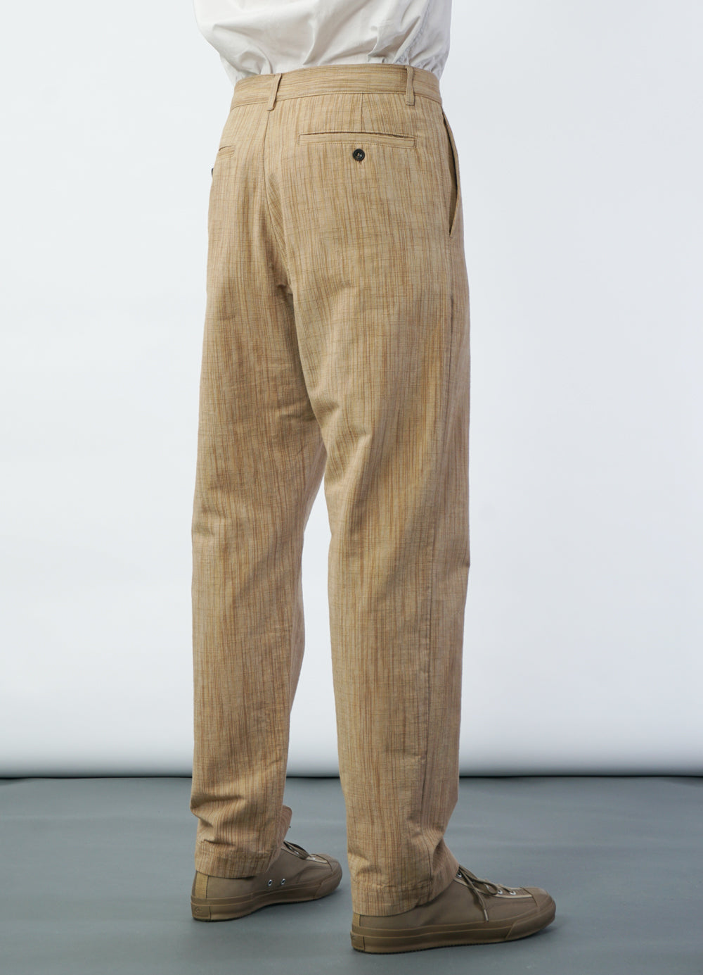 KEN 29-61-9 | Loose Cut Trousers | Sepia