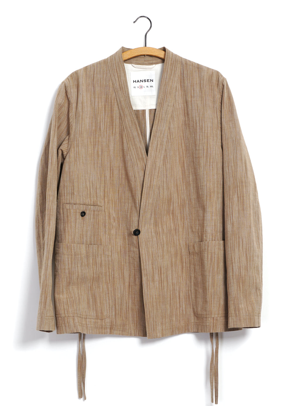 FOLKE 29-61-9 | Eastern Style Blazer | Sepia