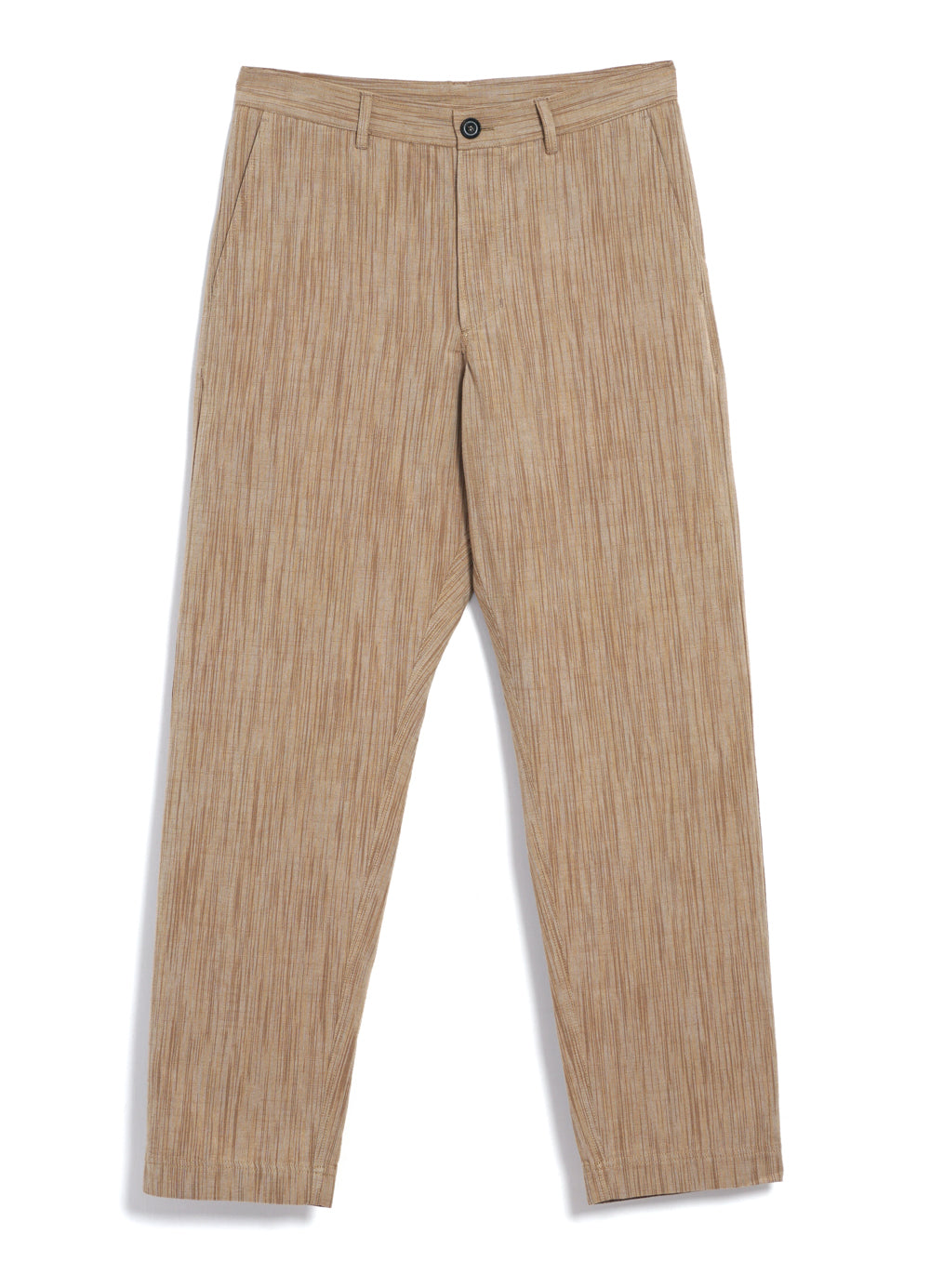 KEN 29-61-9 | Loose Cut Trousers | Sepia