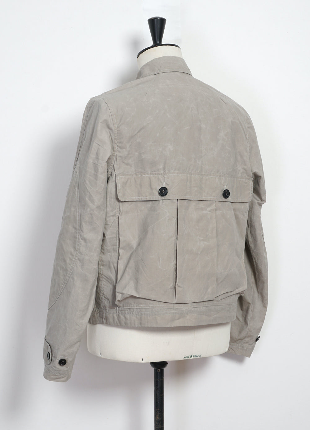 DEXTER 29-72-5 | Short Wide Utility Jacket | Waxed Concrete