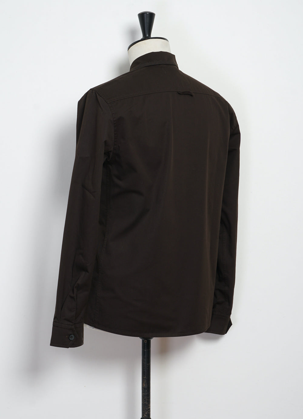 STEFFEN 29-77-9 | Shirt Jacket With Decorative Stitching | Coffee Drill