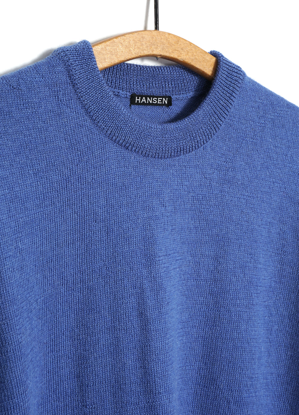 ESKE 30-04-3 | Knitted Crew Neck Sweater | Ice Blue