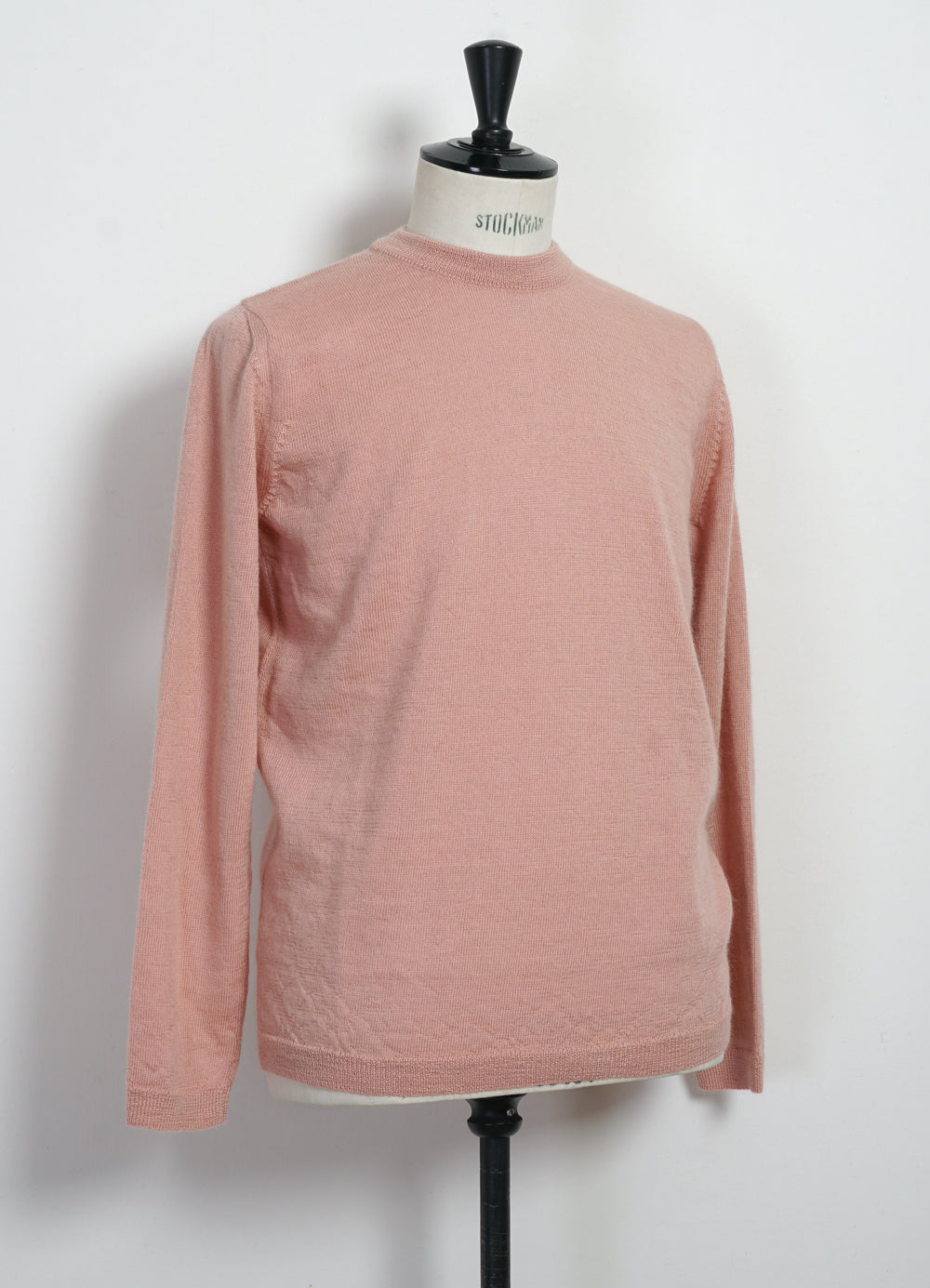 ESKE 30-04-9 | Knitted Crew Neck Sweater | Rose