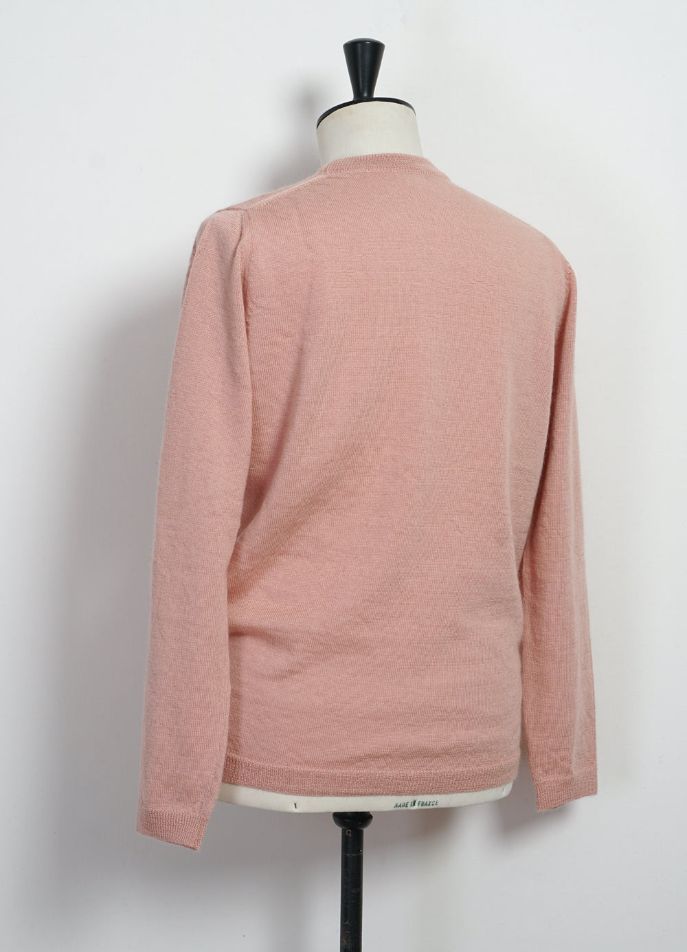 ESKE 30-04-9 | Knitted Crew Neck Sweater | Rose