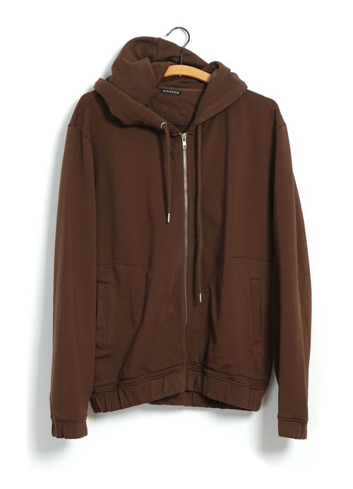 EDDY 30-120-9 | Zipper Hoodie | Almond