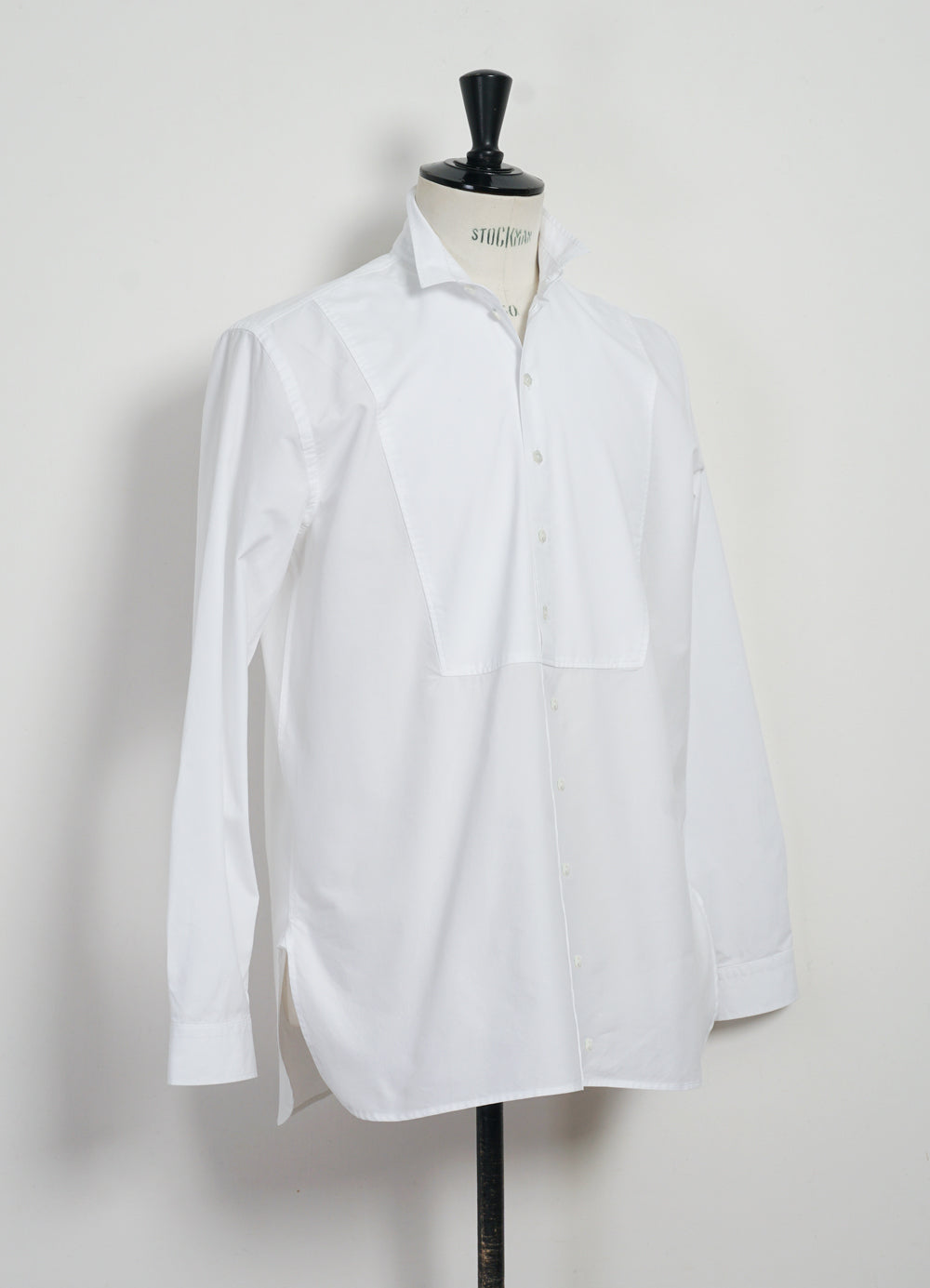 LUIS 30-20-1 | Loose Tuxedo Shirt | White