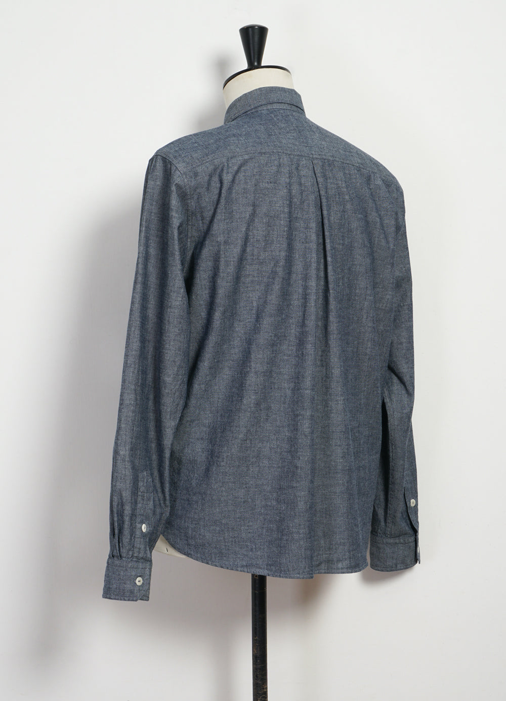 RAYMOND 30-21-4 | Loose Cut Shirt | Indigo Chambray