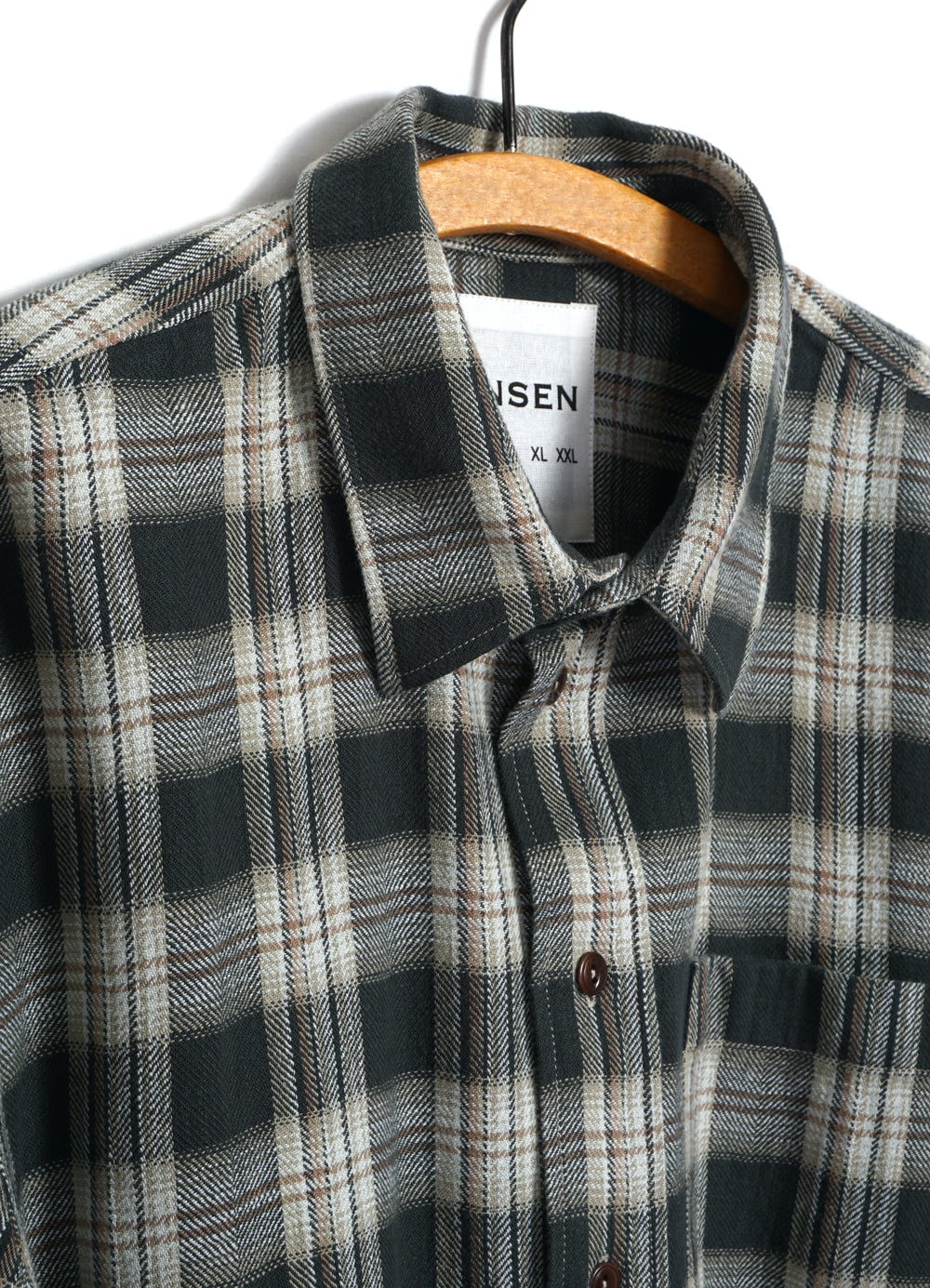 RAYMOND 30-22-2 | Loose Cut Shirt | Black Checks