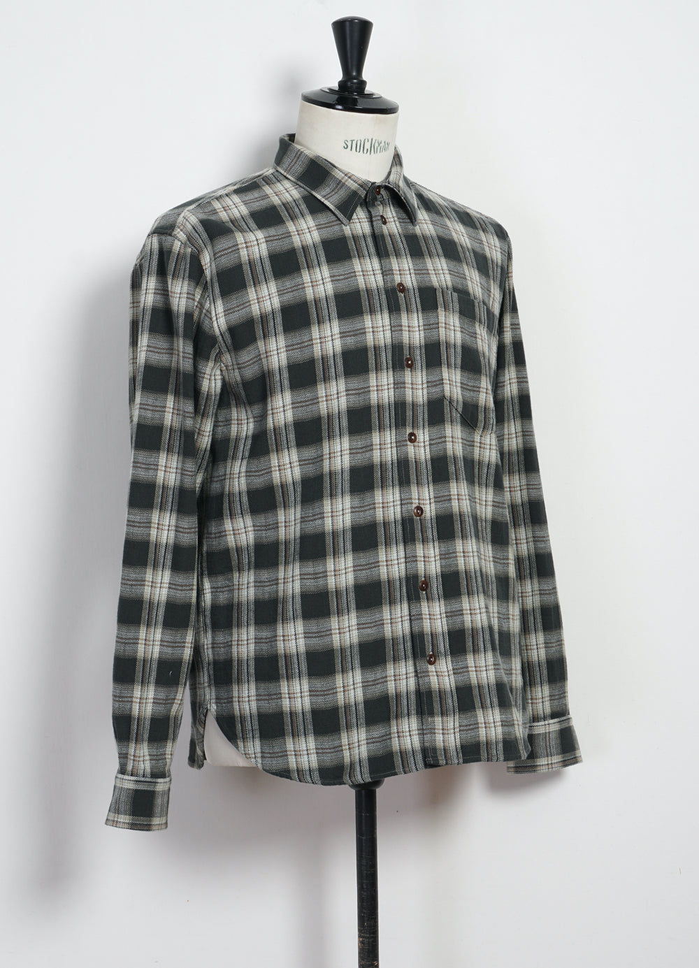 RAYMOND 30-22-2 | Loose Cut Shirt | Black Checks