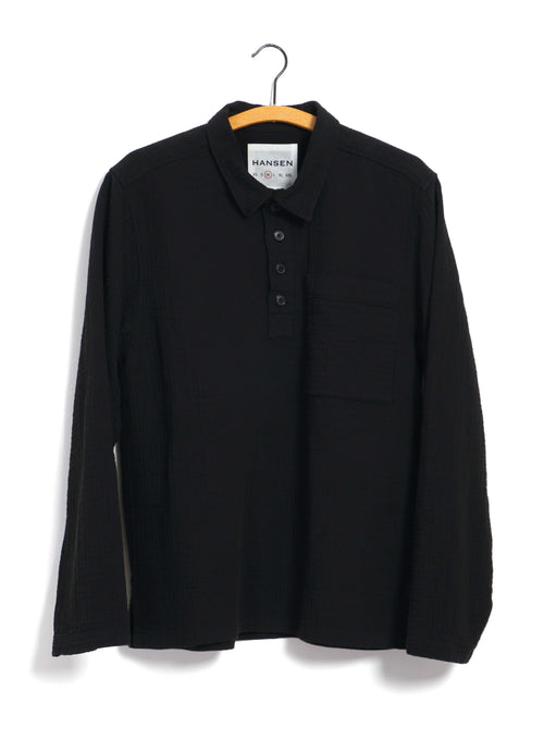 MARCO 30-23-2 | Polo Style Pull-on Shirt | Double Black